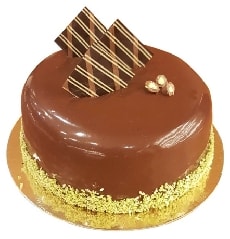 Her Anınıza Tat Katan 2-3 Kişilik Sade Çikolatalı Pasta